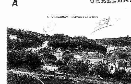 Ville de VERZENAY Carte postale ancienne