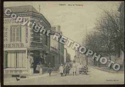 Ville de VERZY Carte postale ancienne