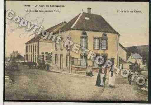 Ville de VERZY Carte postale ancienne