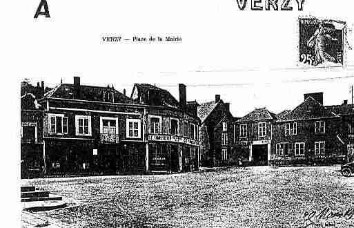 Ville de VERZY Carte postale ancienne