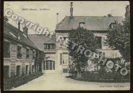 Ville de VERZY Carte postale ancienne