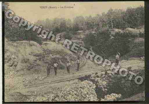 Ville de VERZY Carte postale ancienne