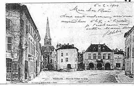 Ville de VEZELISE Carte postale ancienne