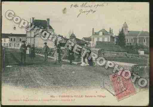 Ville de VIENNELAVILLE Carte postale ancienne