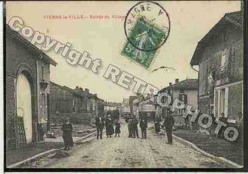 Ville de VIENNELAVILLE Carte postale ancienne