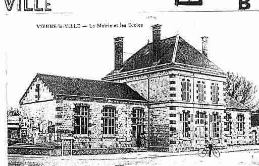 Ville de VIENNELAVILLE Carte postale ancienne