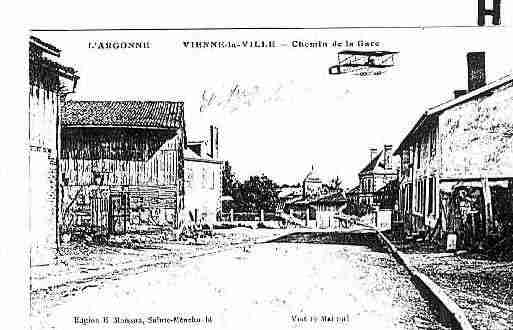 Ville de VIENNELAVILLE Carte postale ancienne
