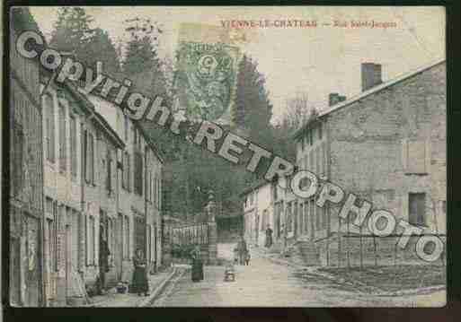 Ville de VIENNELECHATEAU Carte postale ancienne