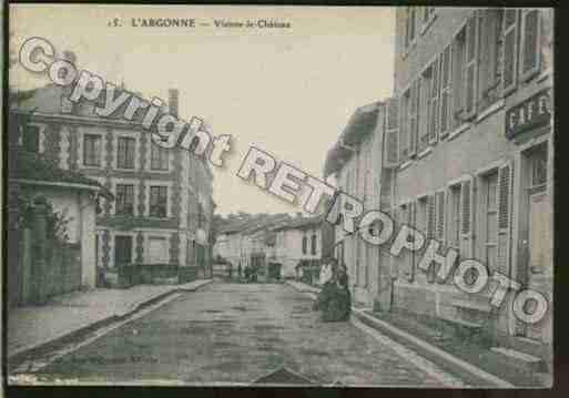 Ville de VIENNELECHATEAU Carte postale ancienne
