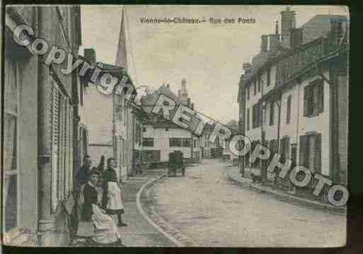Ville de VIENNELECHATEAU Carte postale ancienne