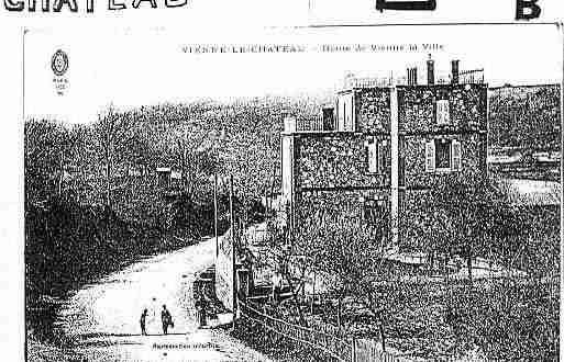 Ville de VIENNELECHATEAU Carte postale ancienne