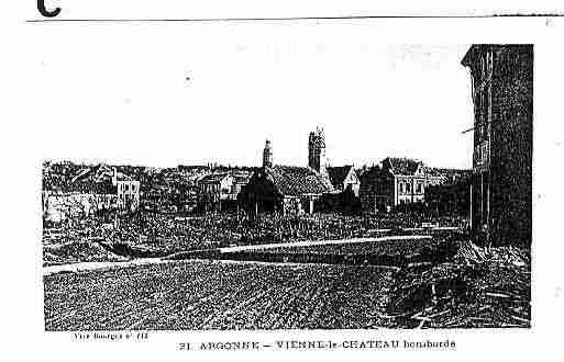 Ville de VIENNELECHATEAU Carte postale ancienne