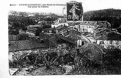 Ville de VIENNELECHATEAU Carte postale ancienne