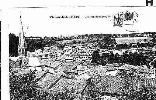 Ville de VIENNELECHATEAU Carte postale ancienne