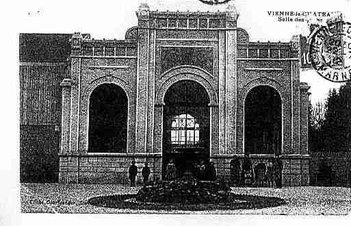 Ville de VIENNELECHATEAU Carte postale ancienne