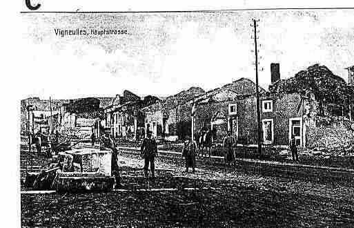 Ville de VIGNEULLESLESHATTONCHATEL Carte postale ancienne