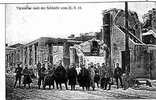 Ville de VIGNEULLESLESHATTONCHATEL Carte postale ancienne