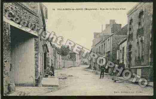 Ville de VILLAINESLAJUHEL Carte postale ancienne