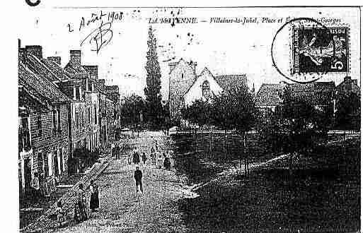 Ville de VILLAINESLAJUHEL Carte postale ancienne