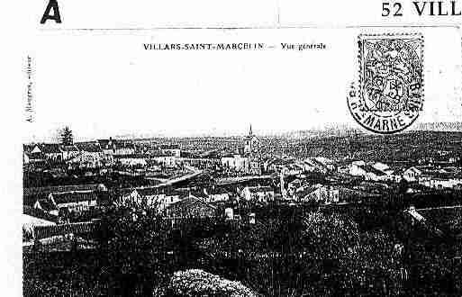 Ville de VILLARSSAINTMARCELIN Carte postale ancienne