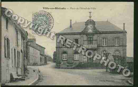 Ville de VILLEENBLAISOIS Carte postale ancienne