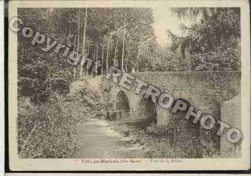 Ville de VILLEENBLAISOIS Carte postale ancienne