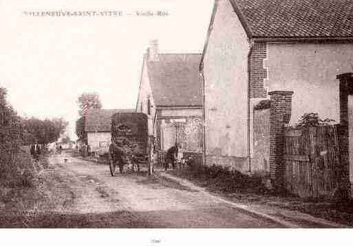 Ville de VILLENEUVESTVITRE Carte postale ancienne