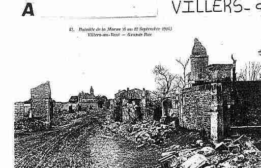 Ville de VILLERSAUXVENTS Carte postale ancienne