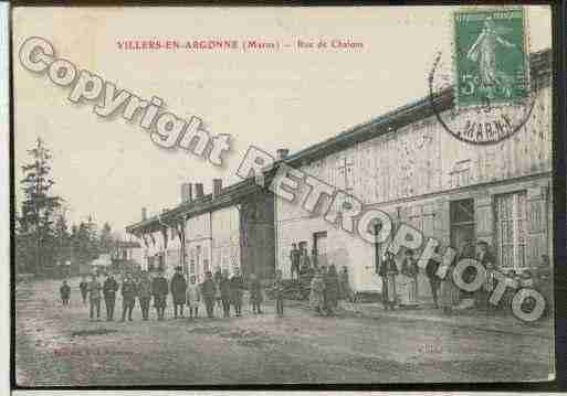 Ville de VILLERSENARGONNE Carte postale ancienne