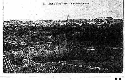 Ville de VILLERSENHAYE Carte postale ancienne