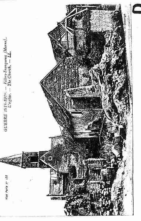 Ville de VILLERSFRANQUEUX Carte postale ancienne
