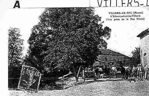 Ville de VILLERSLESEC Carte postale ancienne