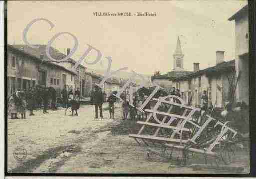 Ville de VILLERSSURMEUSE Carte postale ancienne