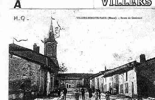 Ville de VILLERSSURMEUSE Carte postale ancienne