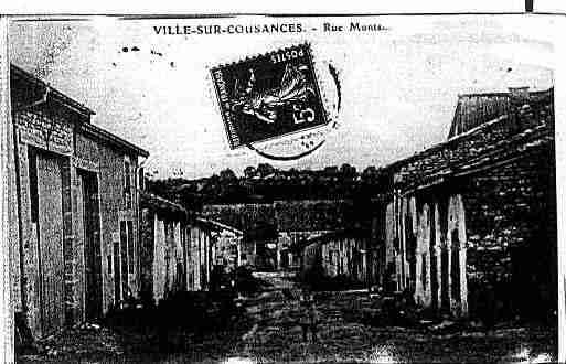 Ville de VILLESURCOUSANCES Carte postale ancienne