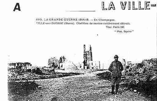 Ville de VILLESURTOURBE(LA) Carte postale ancienne