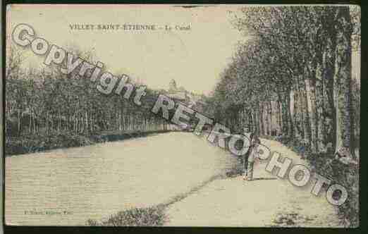 Ville de VILLEYSAINTETIENNE Carte postale ancienne