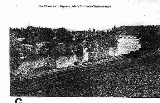 Ville de VILLIERSCHARLEMAGNE Carte postale ancienne