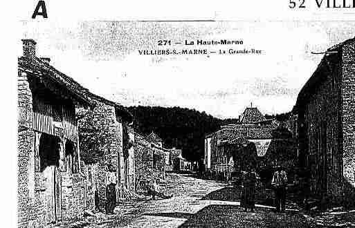 Ville de VILLIERSSURMARNE Carte postale ancienne