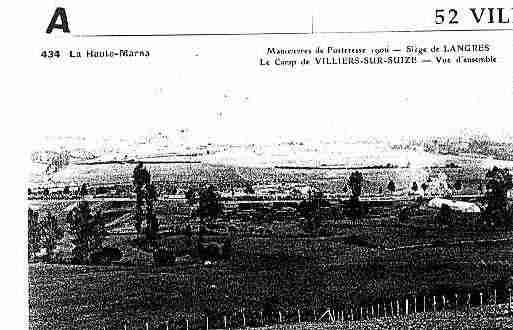 Ville de VILLIERSSURSUIZE Carte postale ancienne Ville de VILLIERSSURSUIZE Carte postale ancienne
