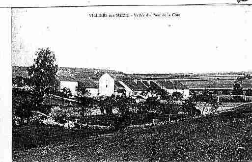 Ville de VILLIERSSURSUIZE Carte postale ancienne