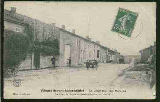 Ville de VILLOTTEDEVANTSAINTMIHIEL Carte postale ancienne