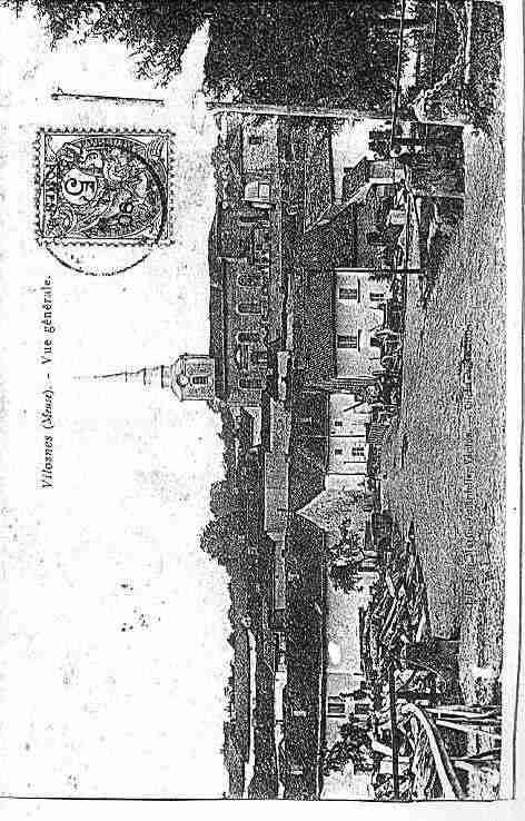 Ville de VILOSNESHARAUMONT Carte postale ancienne