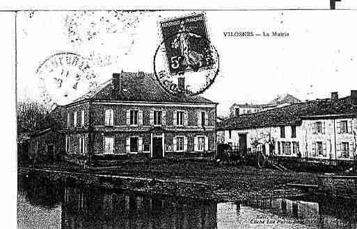 Ville de VILOSNESHARAUMONT Carte postale ancienne