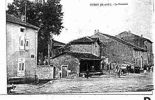 Ville de VITREY Carte postale ancienne