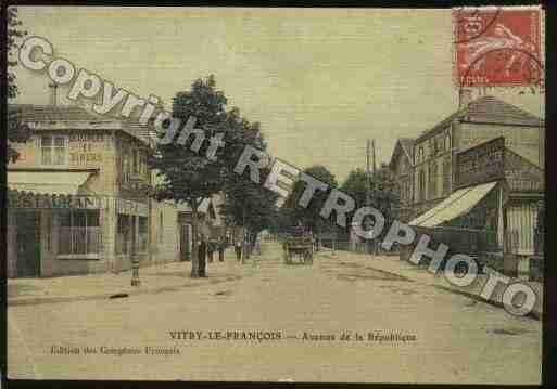 Ville de VITRYLEFRANCOIS Carte postale ancienne