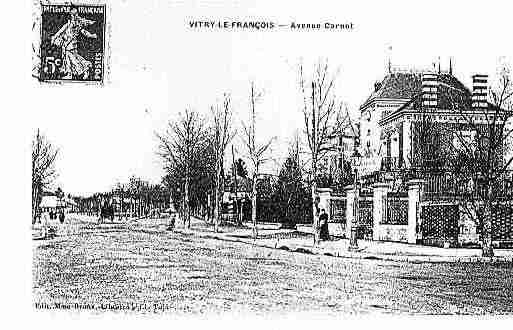 Ville de VITRYLEFRANCOIS Carte postale ancienne