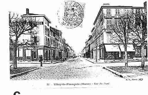 Ville de VITRYLEFRANCOIS Carte postale ancienne