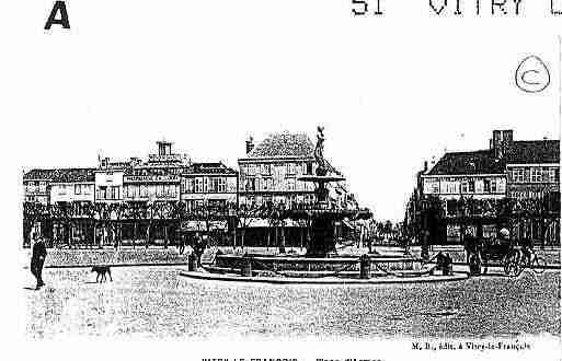 Ville de VITRYLEFRANCOIS Carte postale ancienne