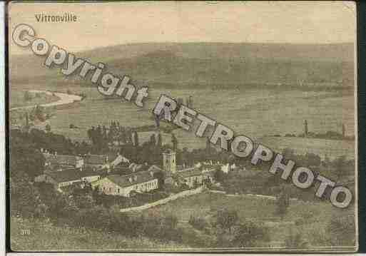 Ville de VITTONVILLE Carte postale ancienne